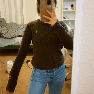 Ralph Lauren cable knit sweater